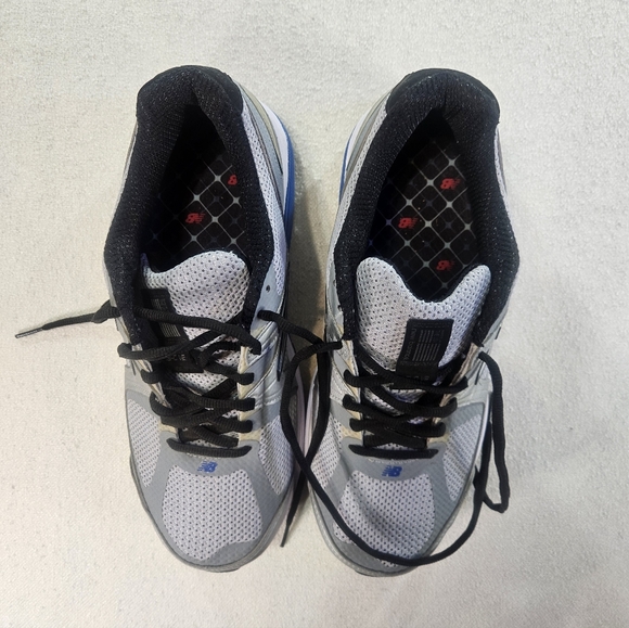 New Balance 1540v2 Running Shoes Mens 9 4E Extra Wide Gray Blue - Picture 4 of 8